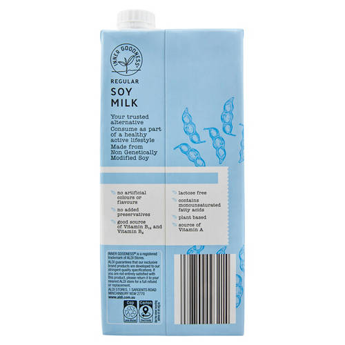 Regular Soy Milk 1L